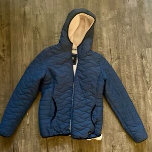 Blue Rip Curl fleece lined Jacket
Women’s size Small